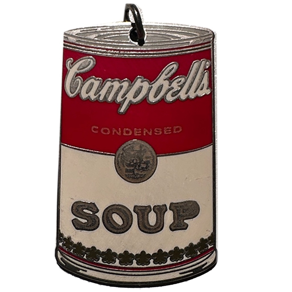 Campbell's Soup Pendant Charm